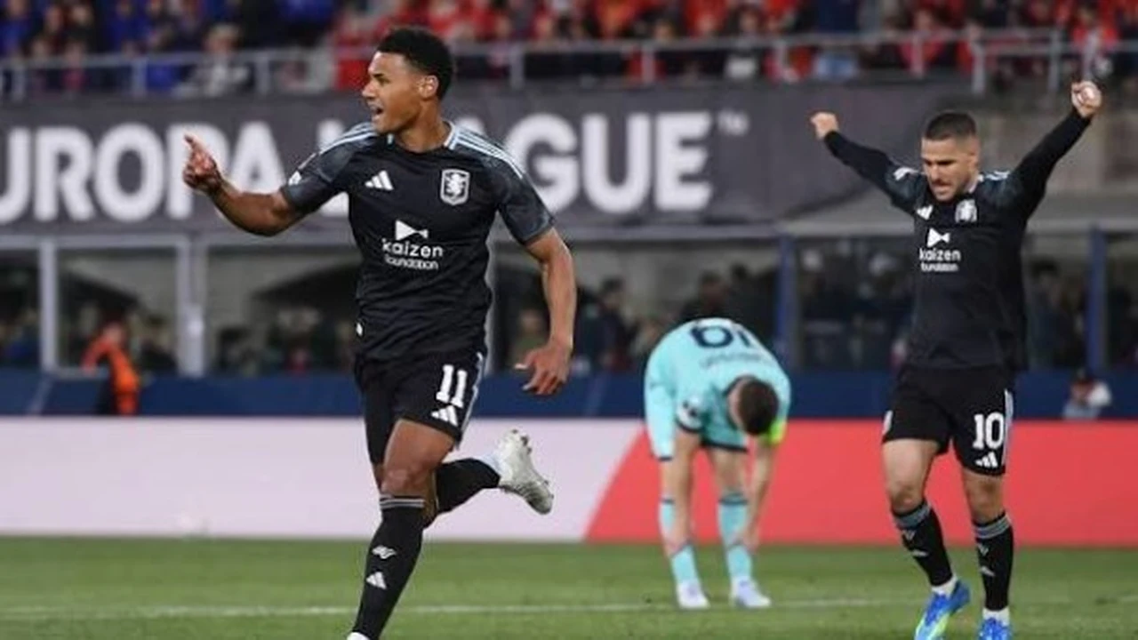 أستون فيلا يتغلب على بولونيا بثلاثية خارج الديار في الدوري الأوروبي